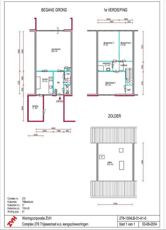 Thijssestraat - Zaandam